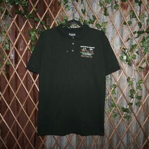Medium - Vintage Y2K backcountry Horsemen CA embroider polo